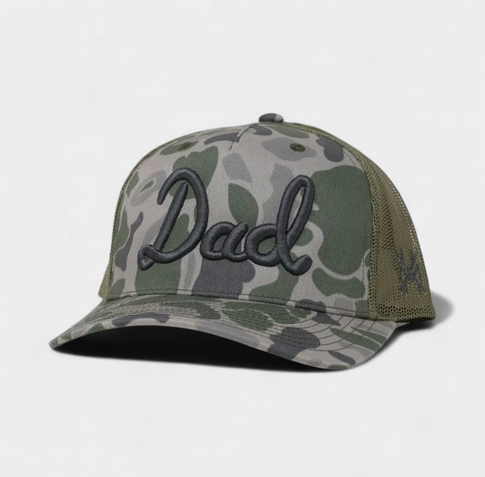 Dad Retro Marsh Camo