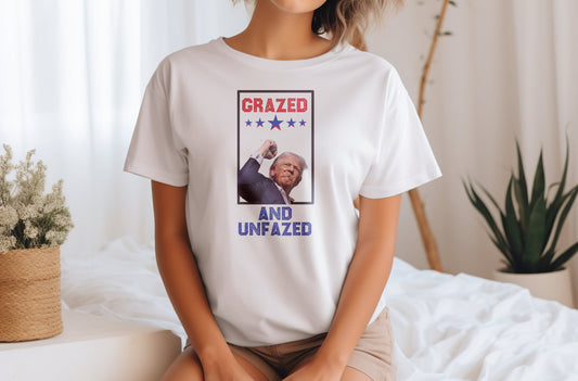 Grazed and Unfazed Trump