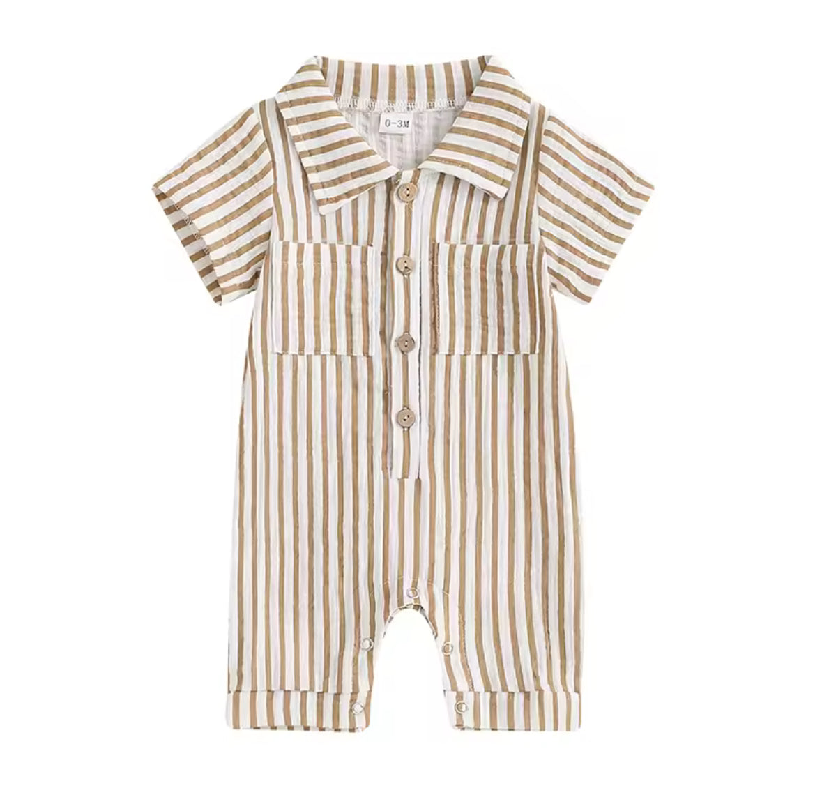 Samson Striped Jumpsuit RTS
