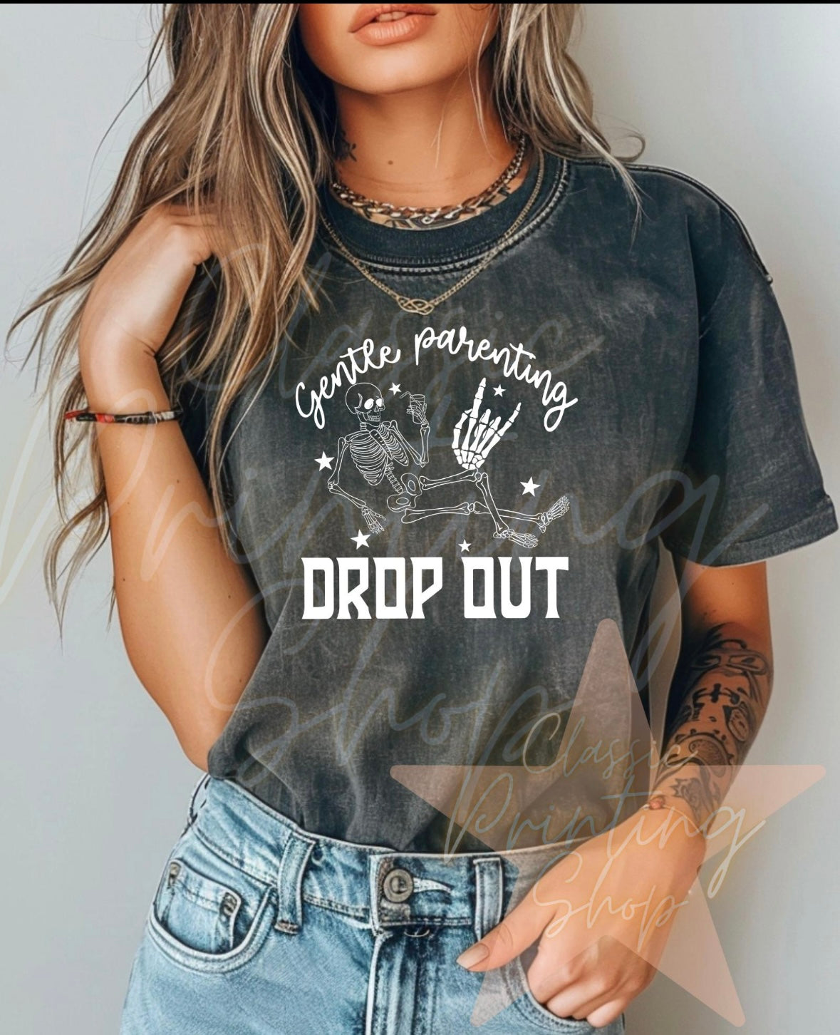 Gentle Parenting Dropout Tee