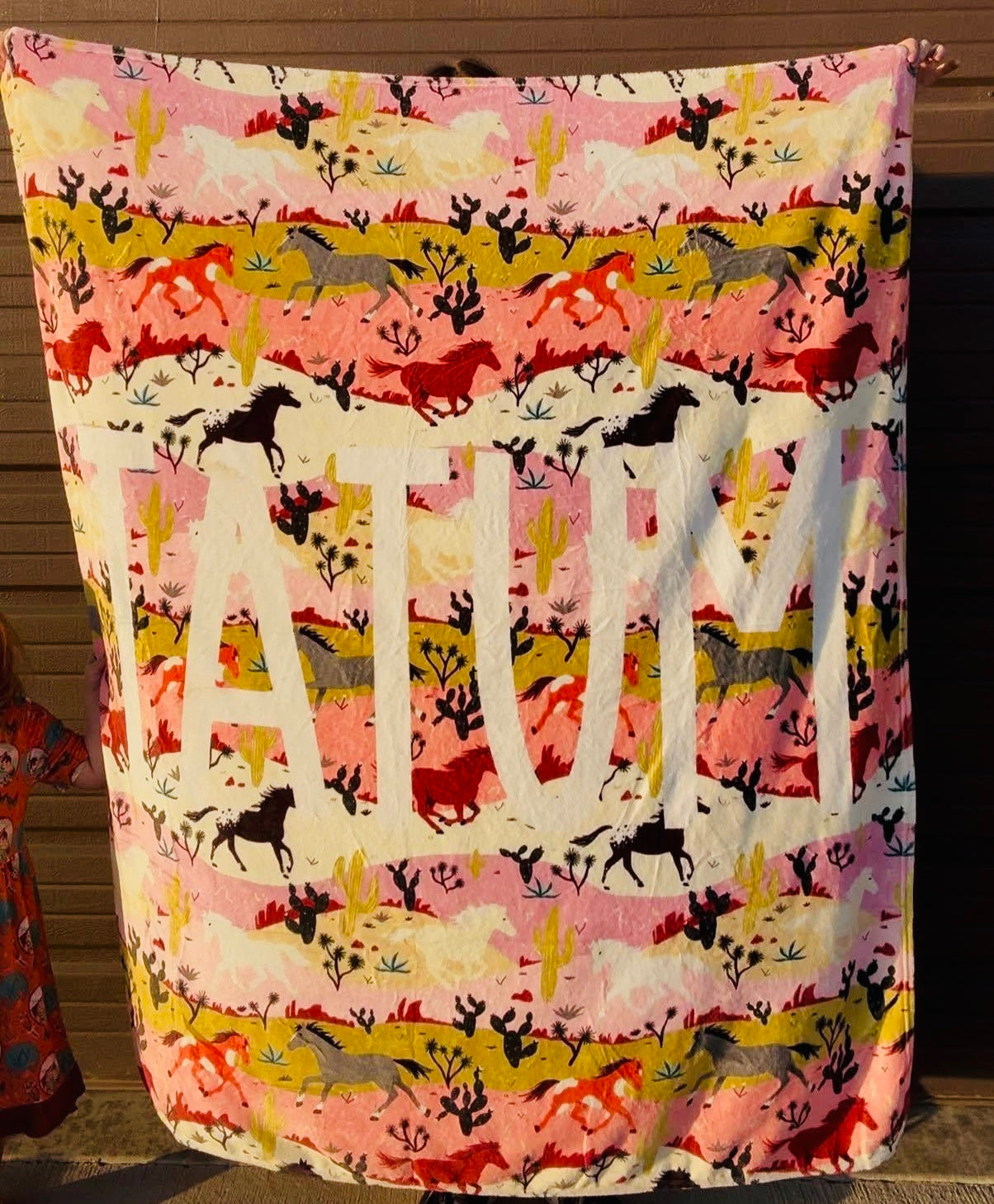 Personalized Name Blanket PreO