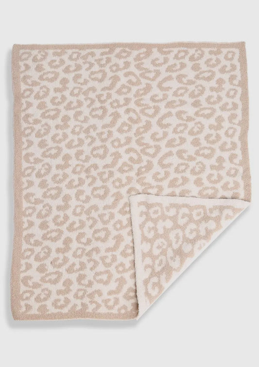 Kids Leopard Luxe Throw Blanket