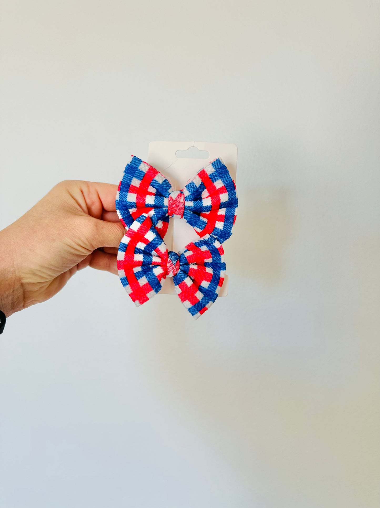 Independence Day Plaid Piggies RTS