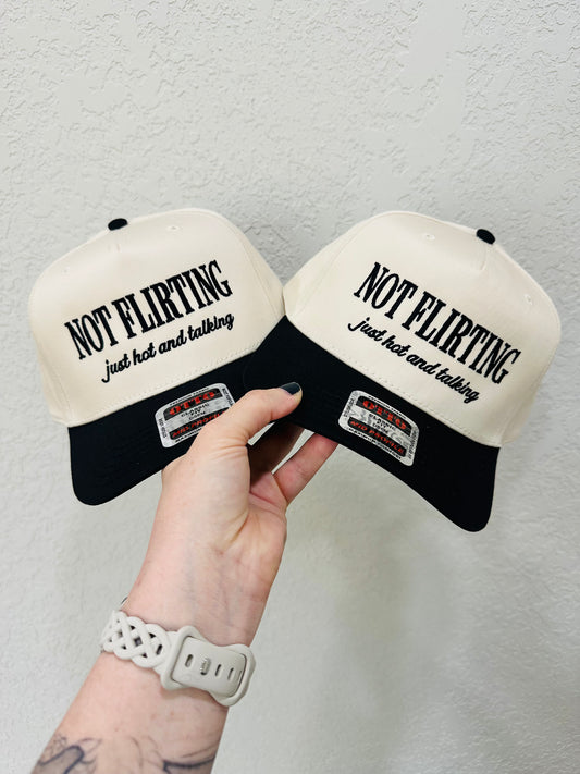 Not Flirting, Just Hot & Talking Hat RTS
