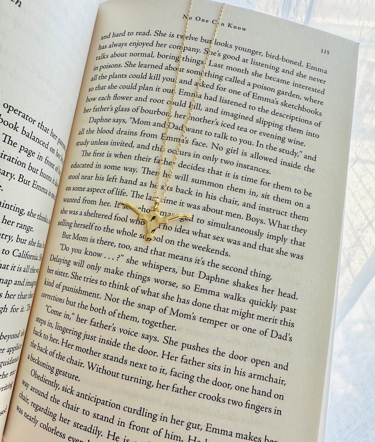 Longhorn 18k Dipped Necklace RTS