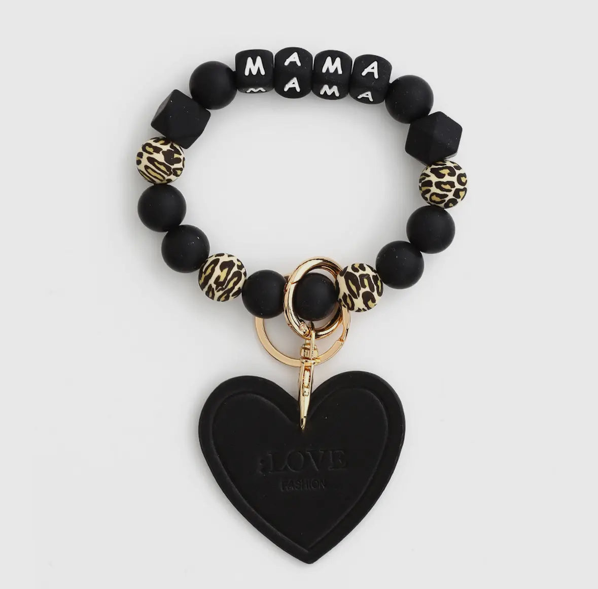 Mama Silicone Keychain Bracelet RTS