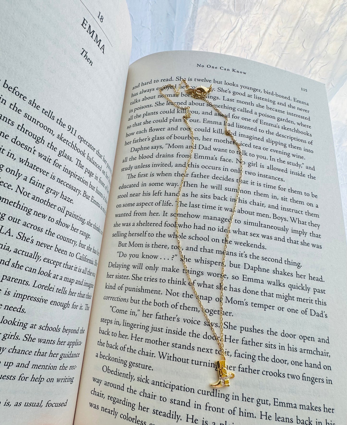 Cowboy Boot + Spur Charm Necklace RTS