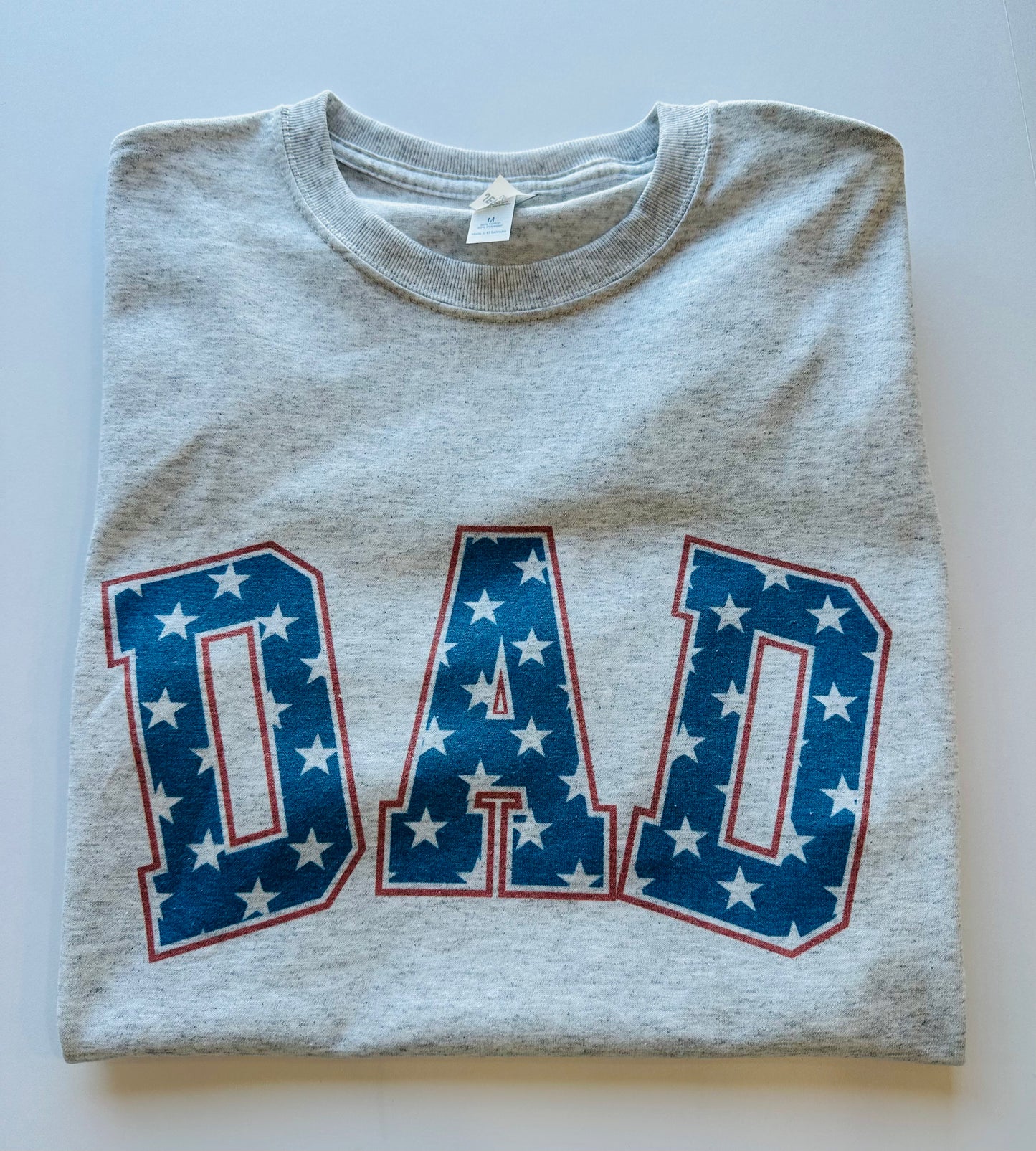 Dad Stars & Stripes - Gray - M