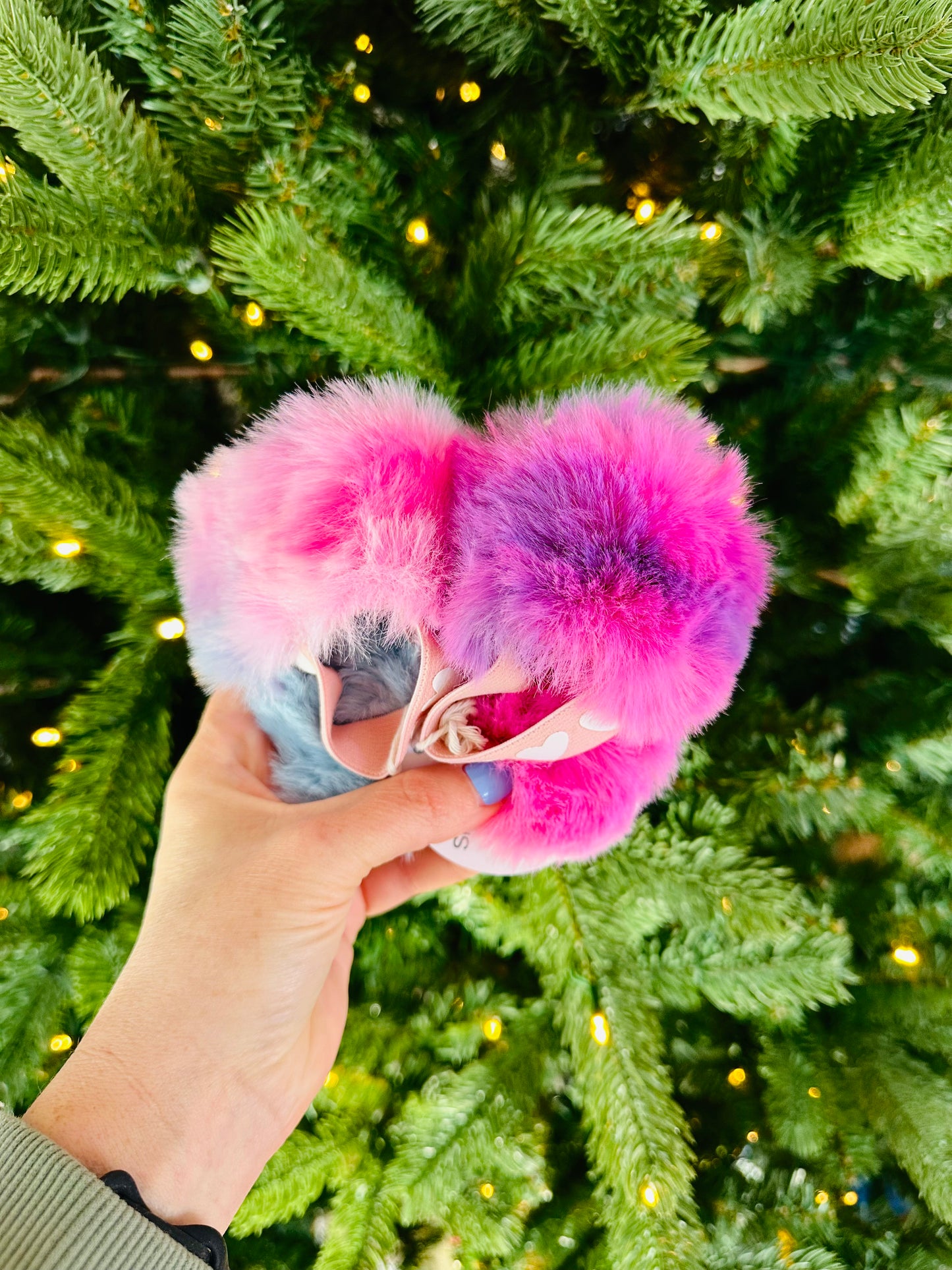 Fluffy Baby Sandal/Slippers RTS