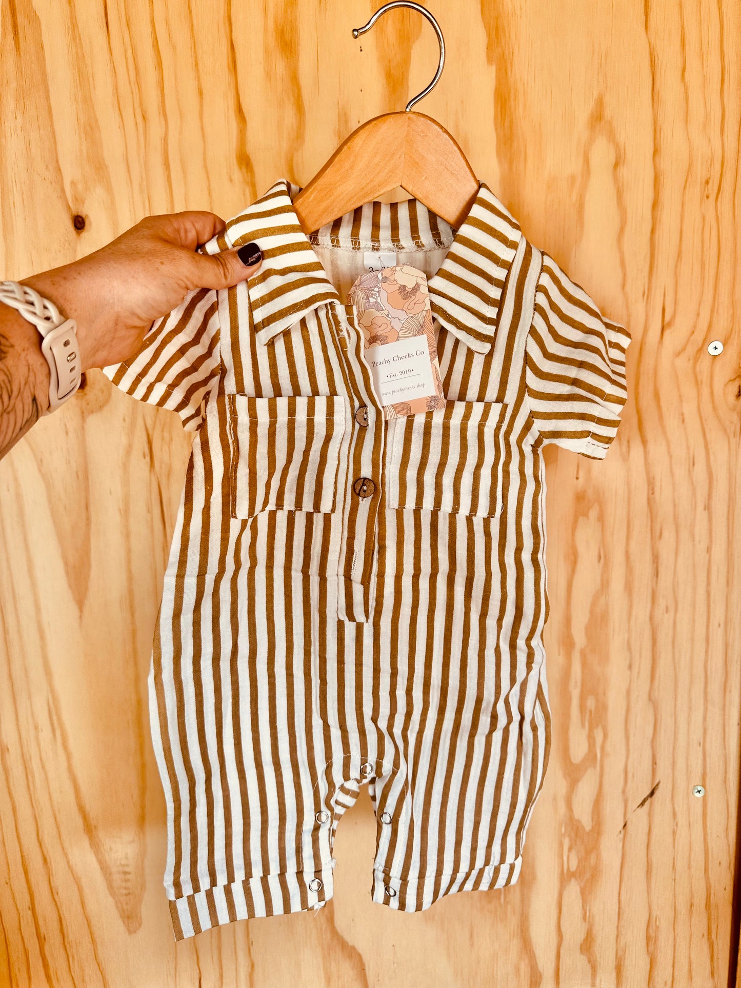 Samson Striped Jumpsuit RTS