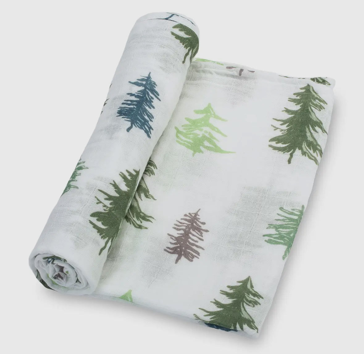 Pine Tree Swaddle Blanket