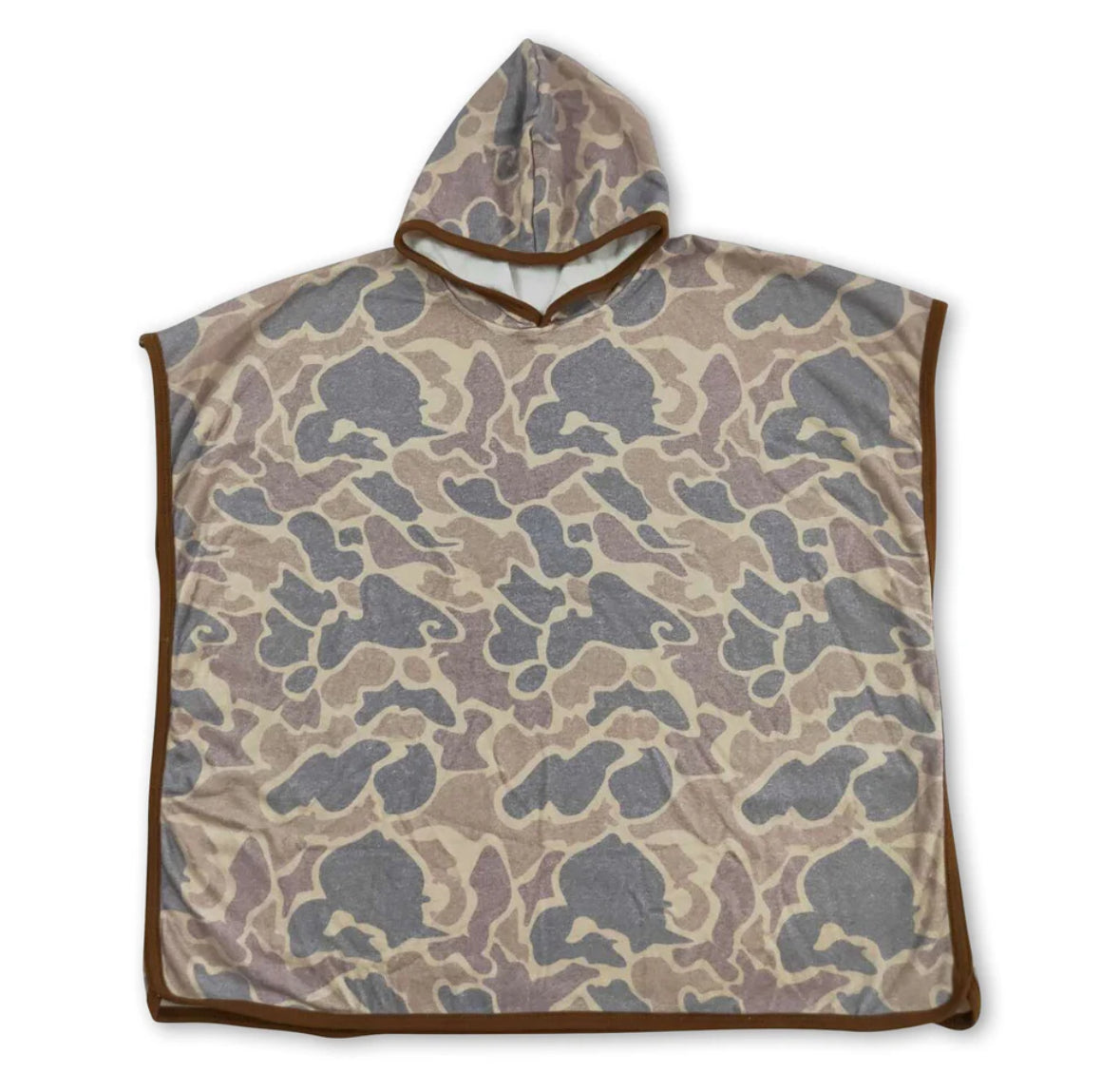 Retro Camo Hooded Towel / Swim Cover