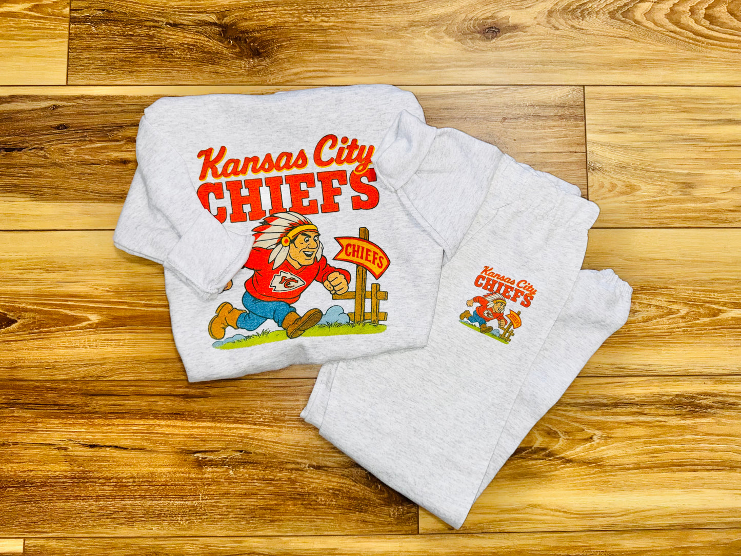 Toddler/Youth Vintage Chiefs Set RTS