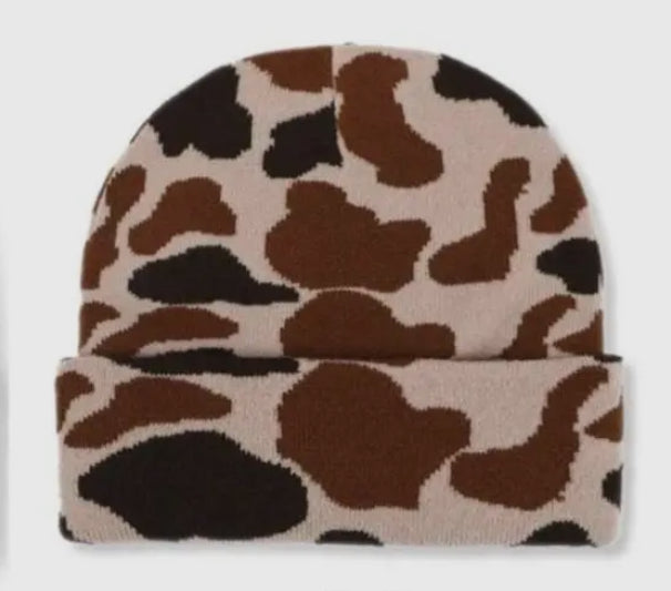 Ivory Camo Beanie RTS