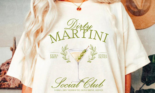 Dirty Martini Social Club Tee