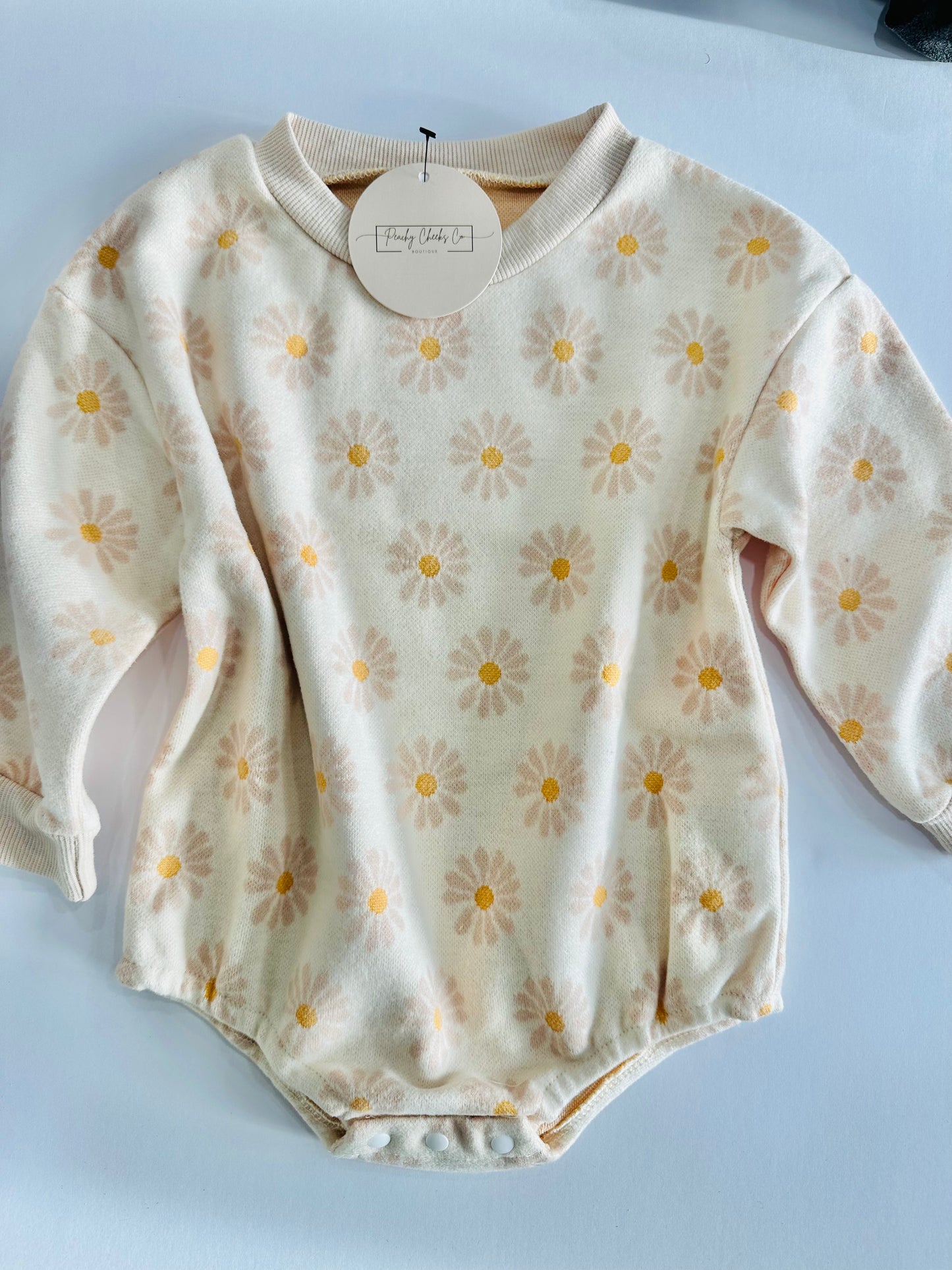 Spring Daisy Romper 12/18M