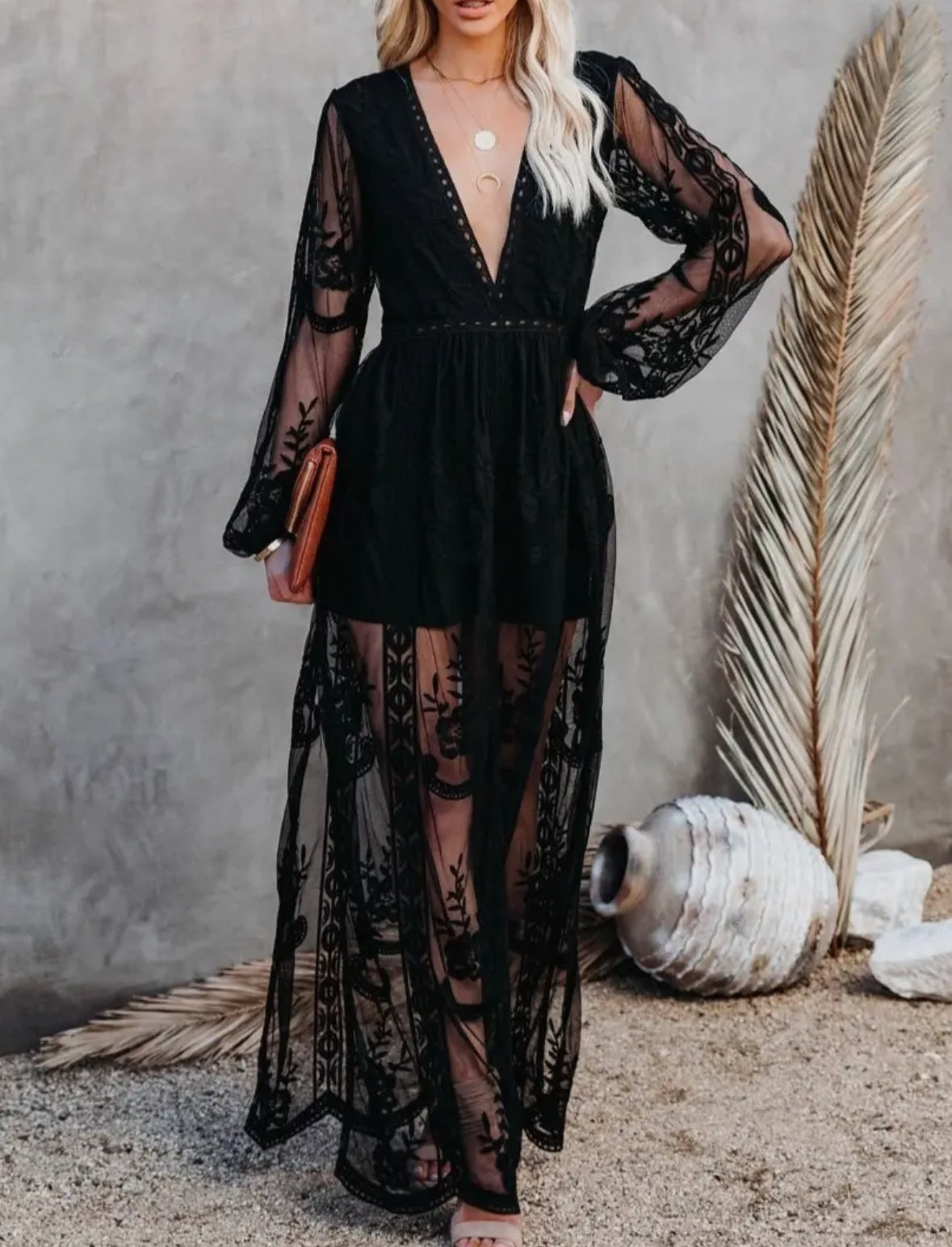 Love Language Lace Maxi RTS