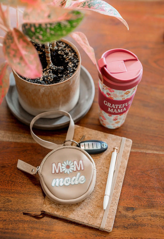 Mom Mode Wristlet Keychain