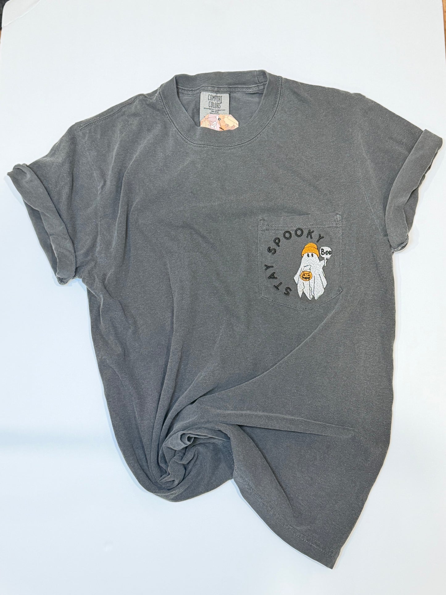 Stay Spooky Pocket TEE