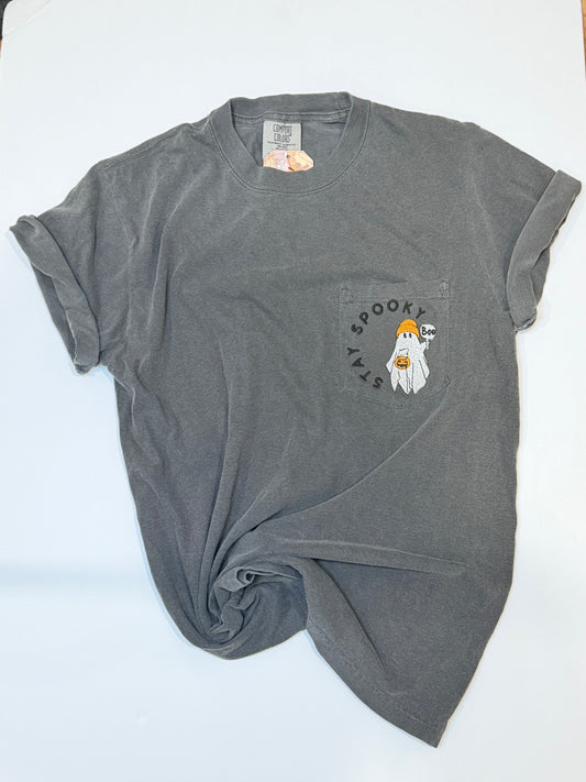 Stay Spooky Pocket TEE