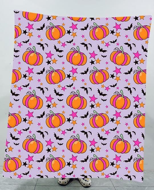 Pumpkins Fall/Halloween Throw RTS