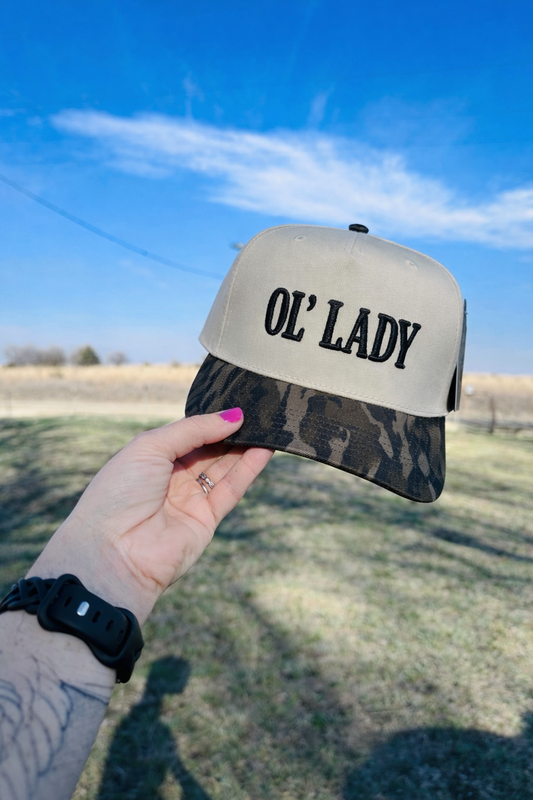 Ol’ Lady Bottomland Hat + Black Thread