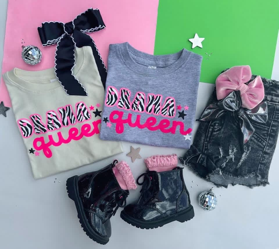 Zebra Drama Queen Tee