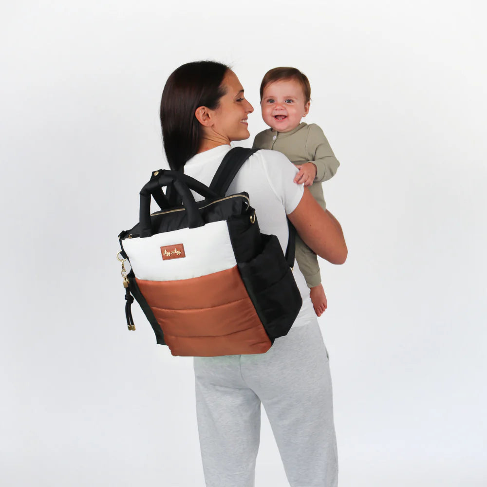 Itzy Ritzy Dream Convertible Coffee + Cream Diaper Bag