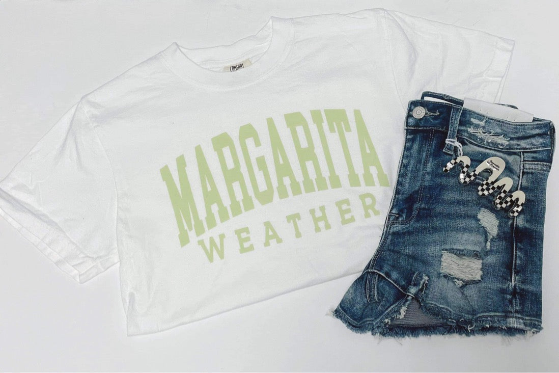 MARGARITA WEATHER Tee- Middie