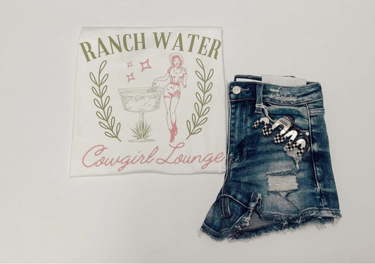 Ranch Water Tee- Middie