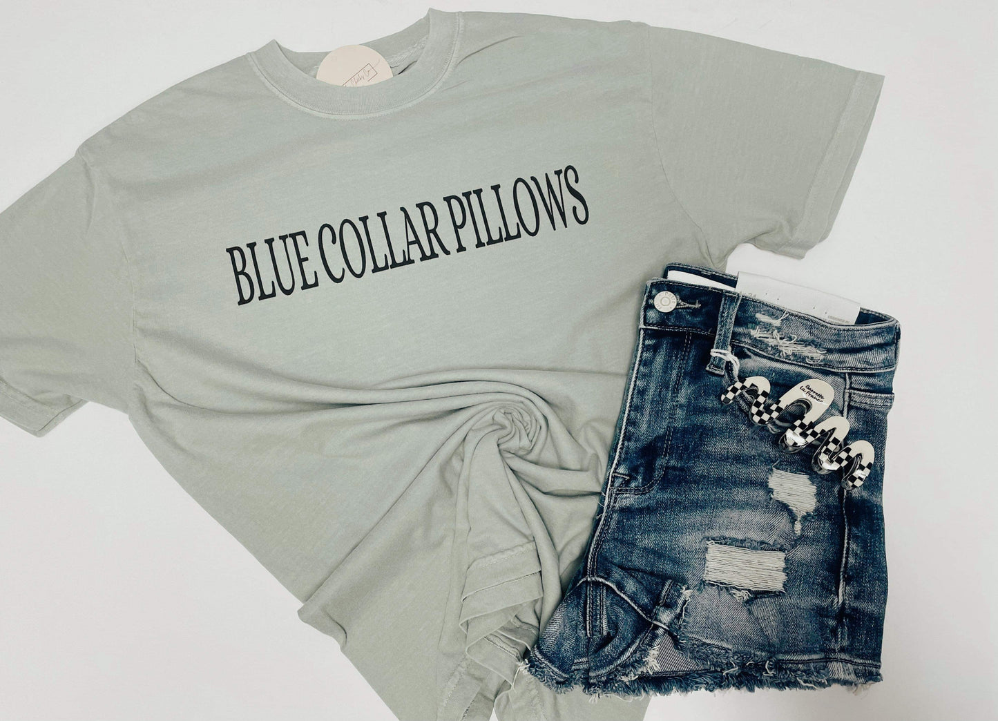 Blue Collar Pillows - Tee