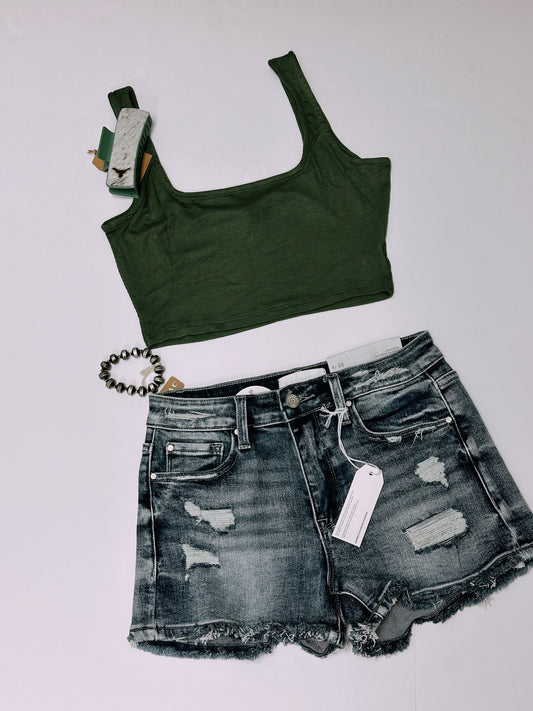 Pine Cropped Tank