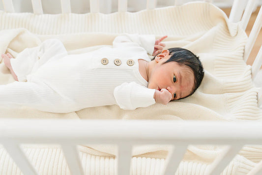 Baby Organic Ivory Jumpsuit