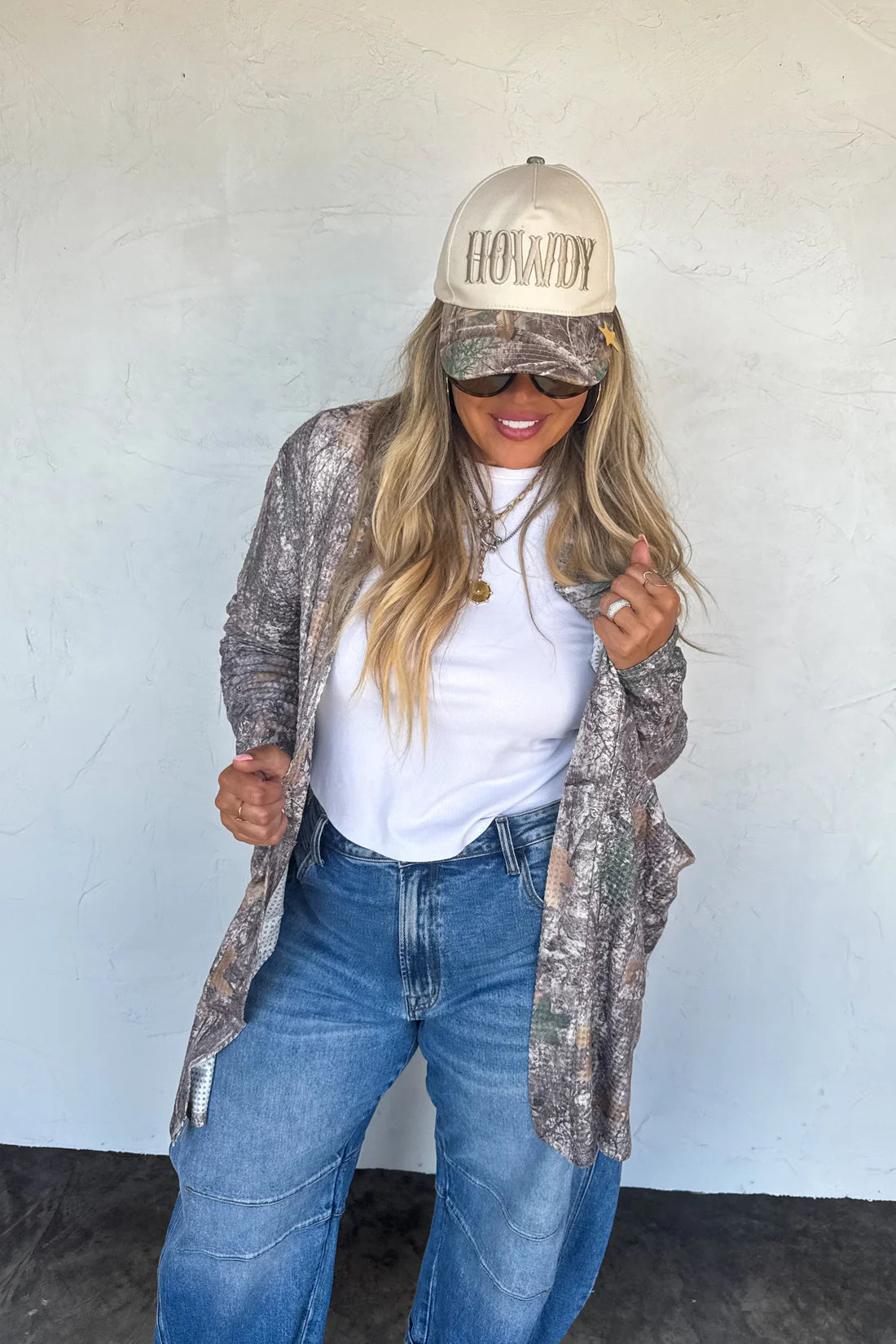 Woodland Camo Lola Cardigan