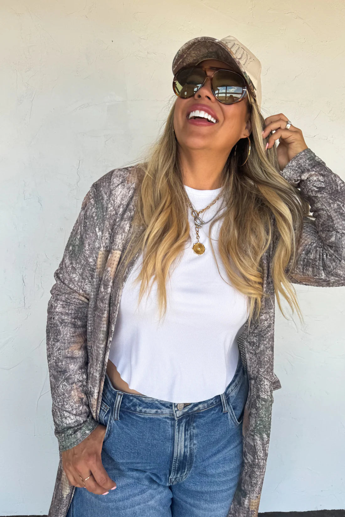 Woodland Camo Lola Cardigan