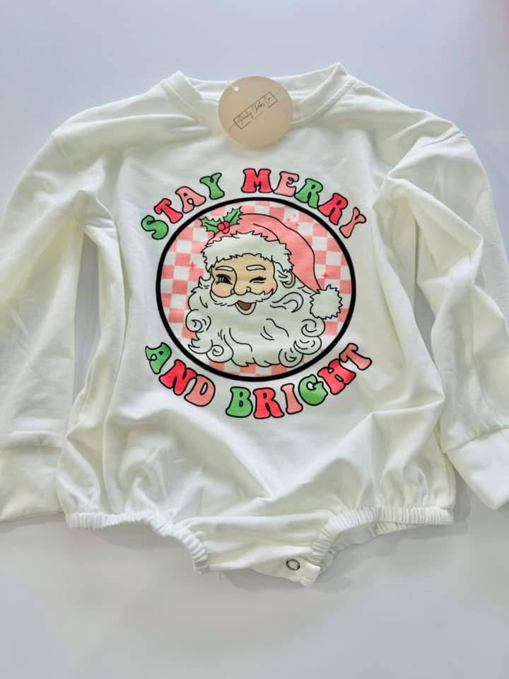 Vintage Stay Merry Bubble 18/24M