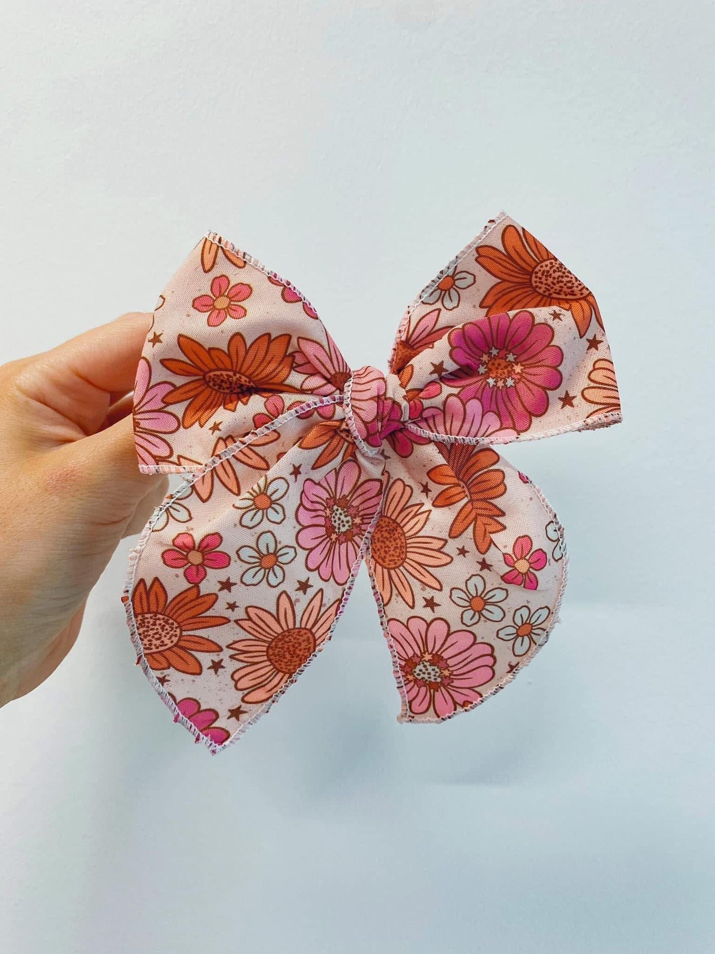 Boho Floral Bow / Piggies