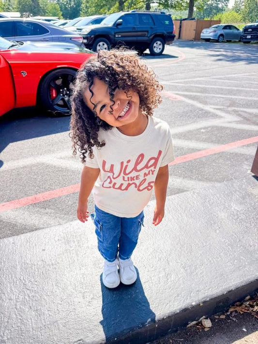 Wild Like My Curls Tee PreO