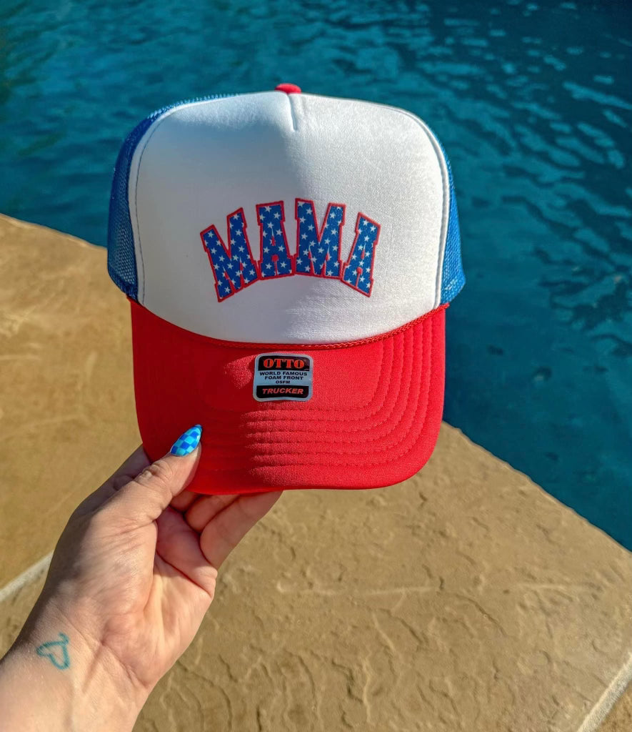 Mama Fourth Trucker Hat