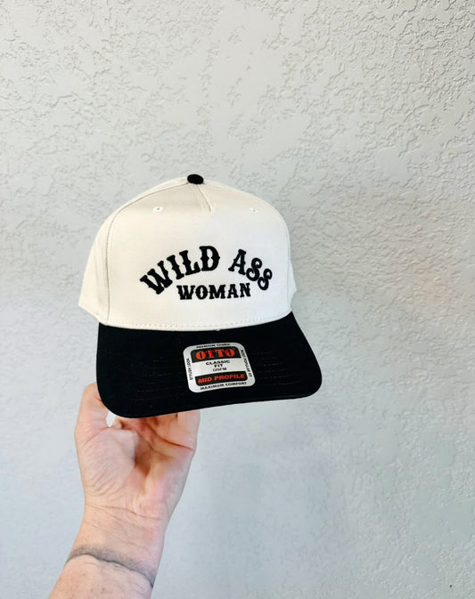Wild Ass Woman Embroidered Hat PreO
