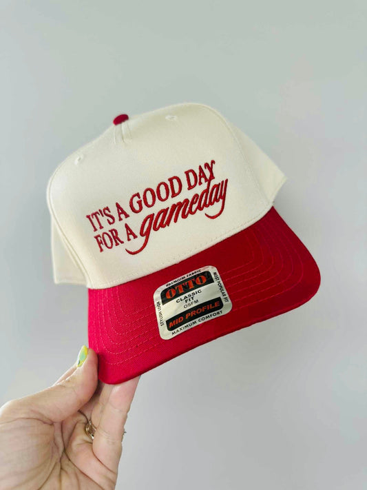 It’s A Good Day For A Gameday Hat Red RTS