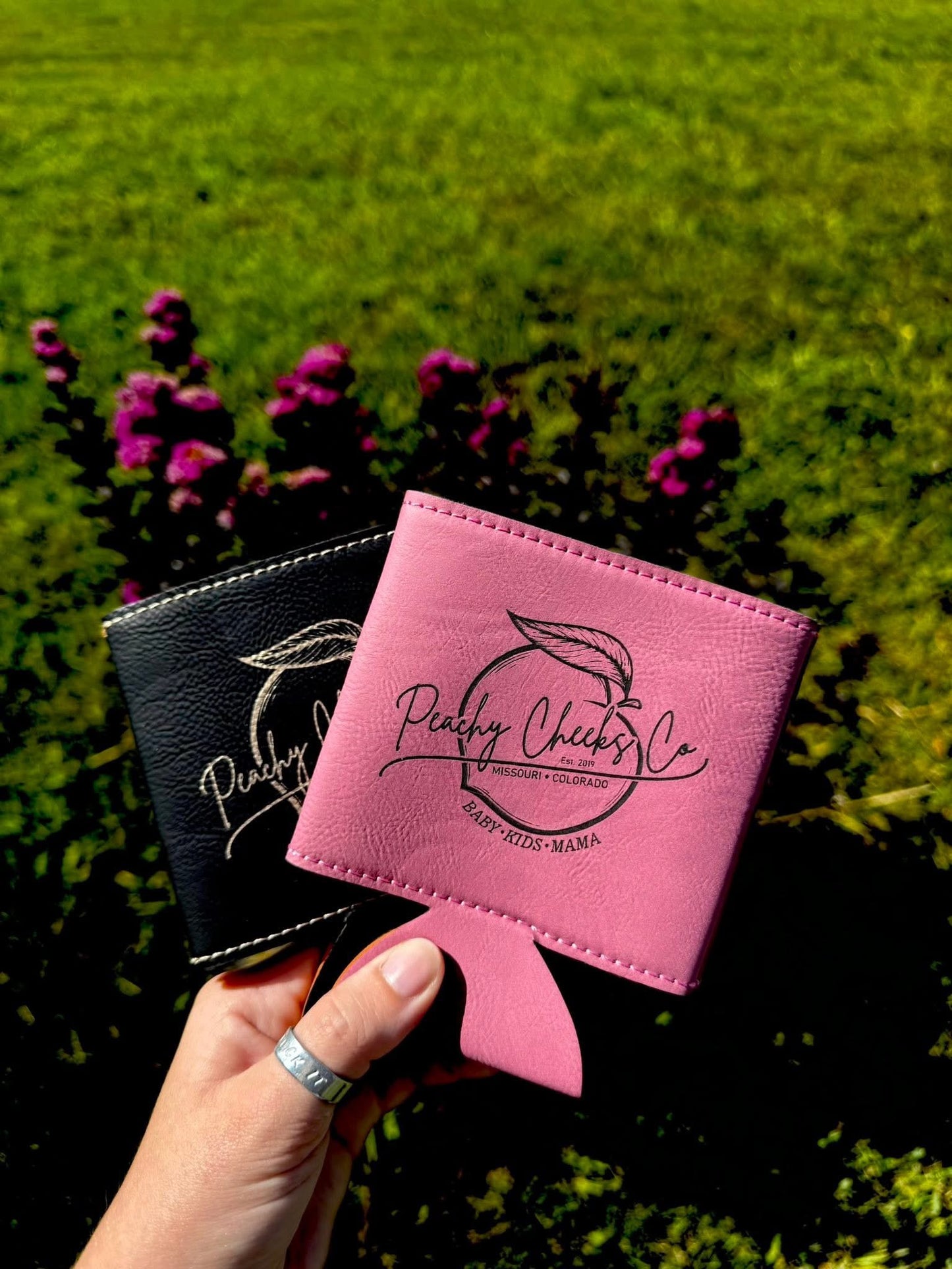 Peachy Cheeks Coozie