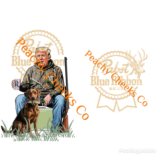 Trump Pabst Blue Ribbon - Duck & Dogs