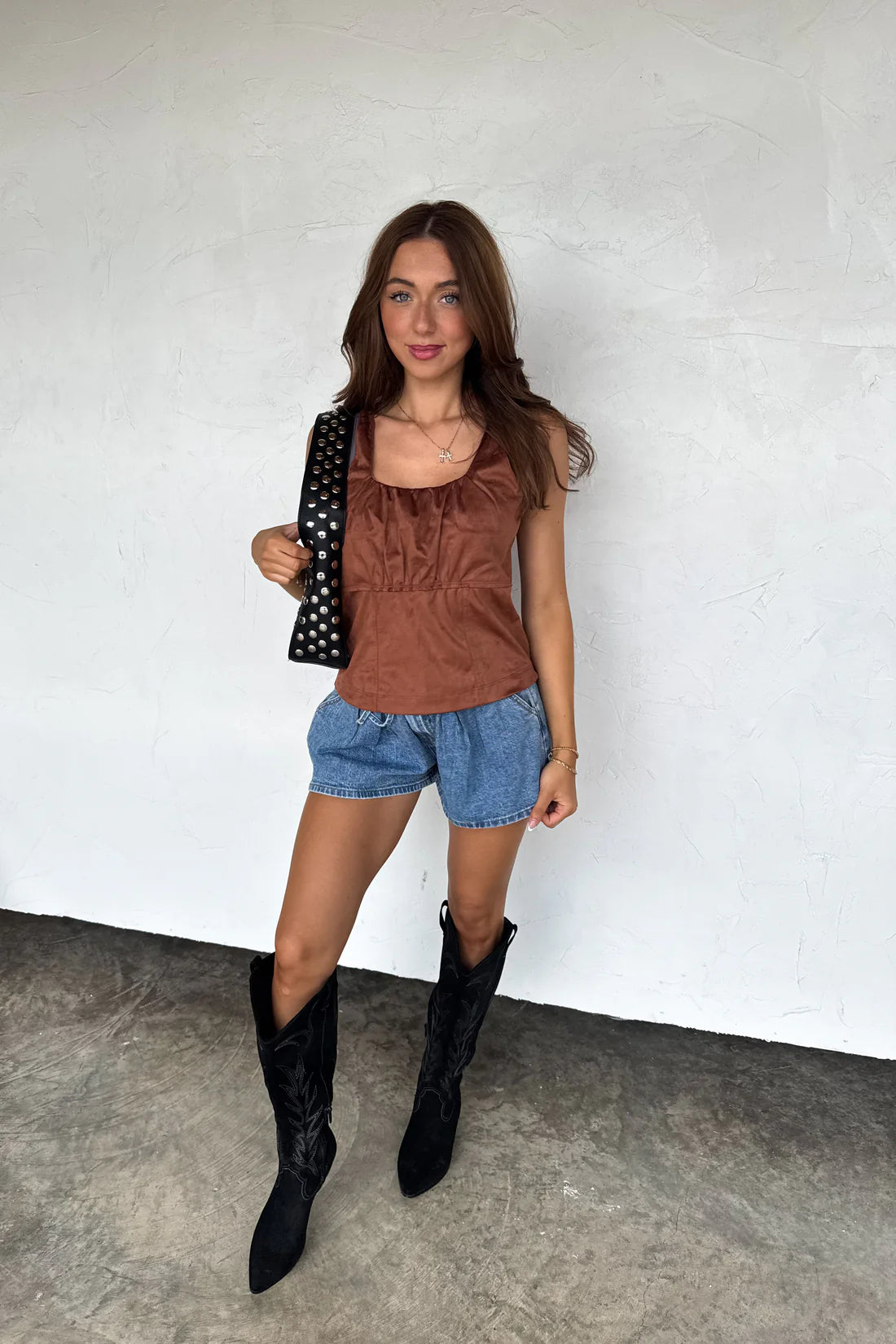 Whitley Western Suede Tank RTS