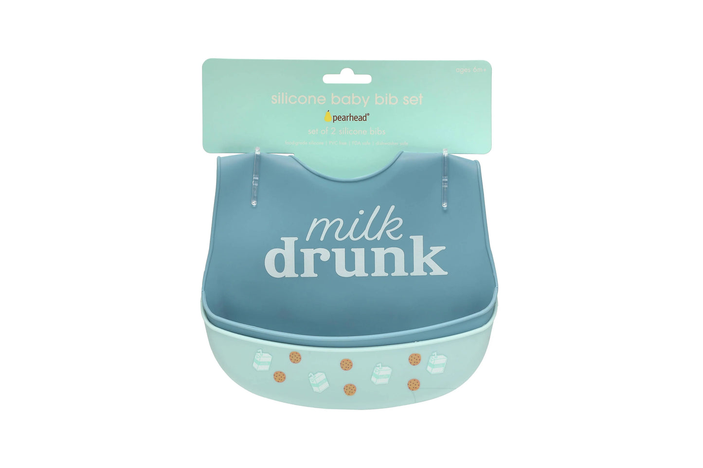 Milk Drunk Silicone Bib Set of 2