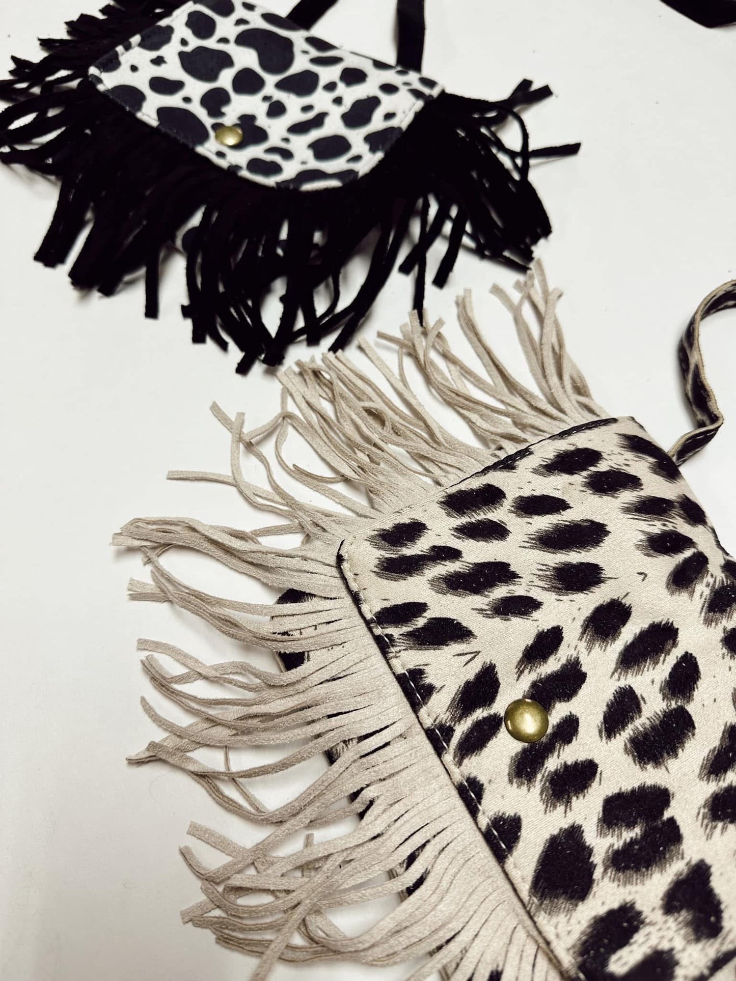 Fringe Mini Crossbody Purse RTS