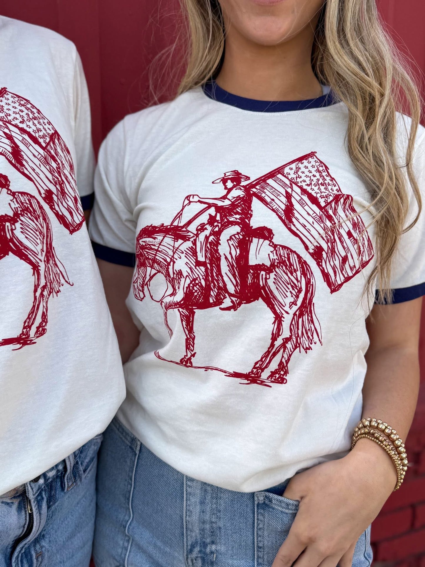 Scribble Cowboy USA Ringer