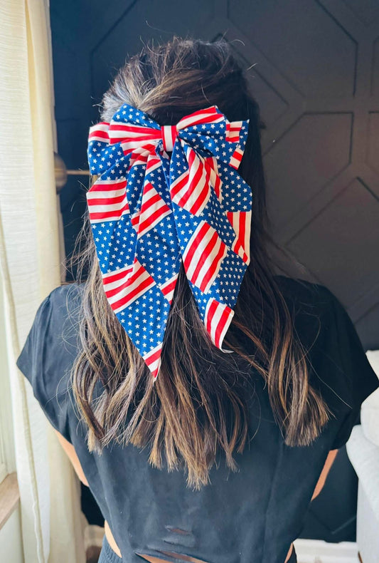 Patriotic Bow - Large