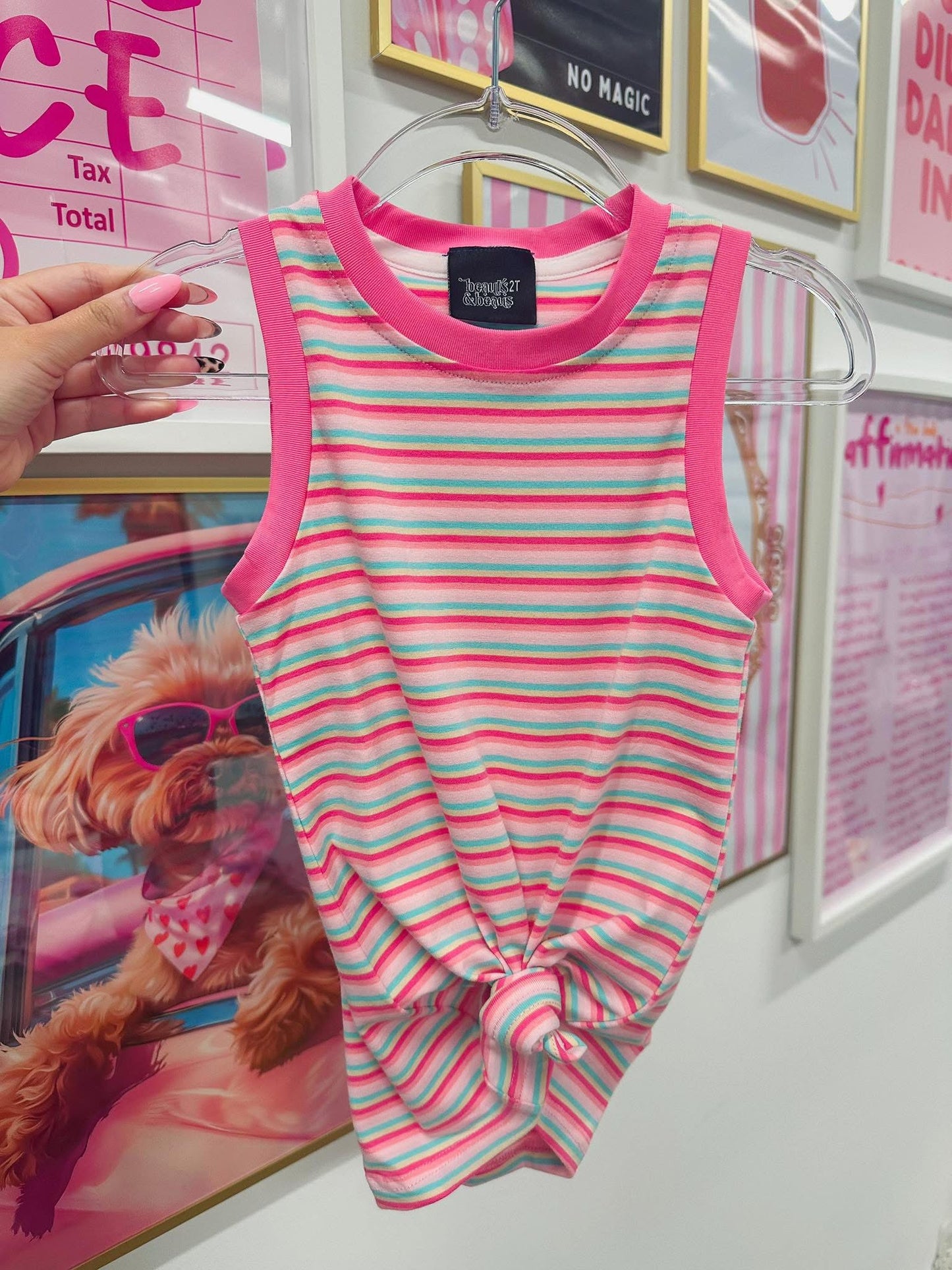 Cotton Candy Tank Dress RTS