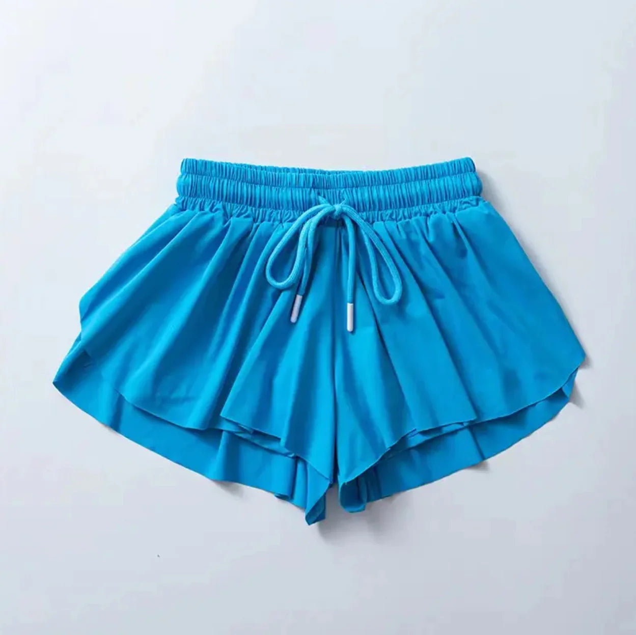 Girl’s Viral Flowy Shorts W/Built in Spandex